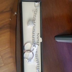 Earrings and bracelet